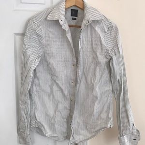 Men’s Armani Exchange striped button down size‎ S